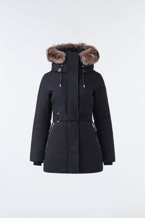 Mackage JENI-SH Black-Silver