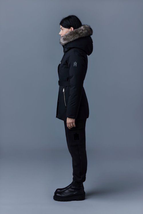 Mackage JENI-SH Black-Silver