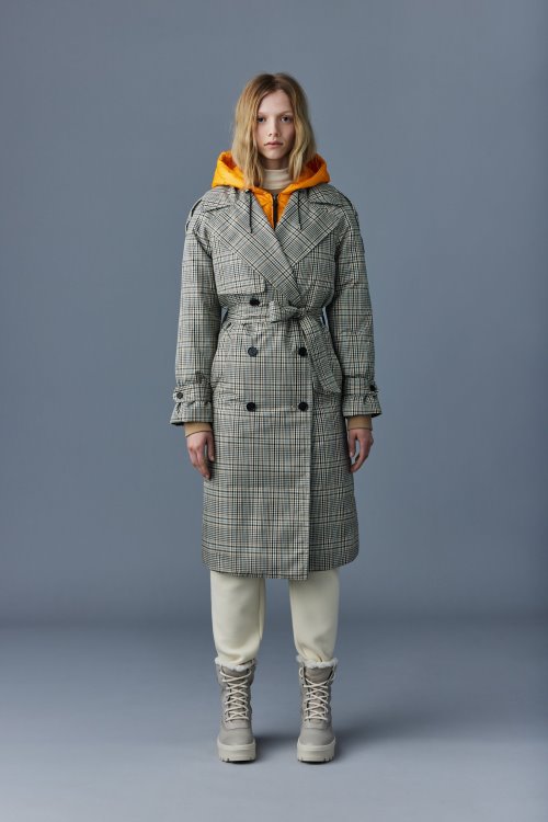 Plaid Mackage MAXINE-PL