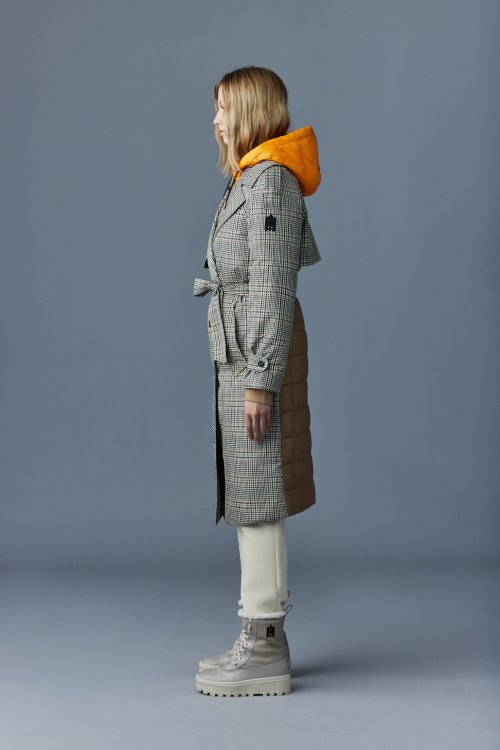 Plaid Mackage MAXINE-PL